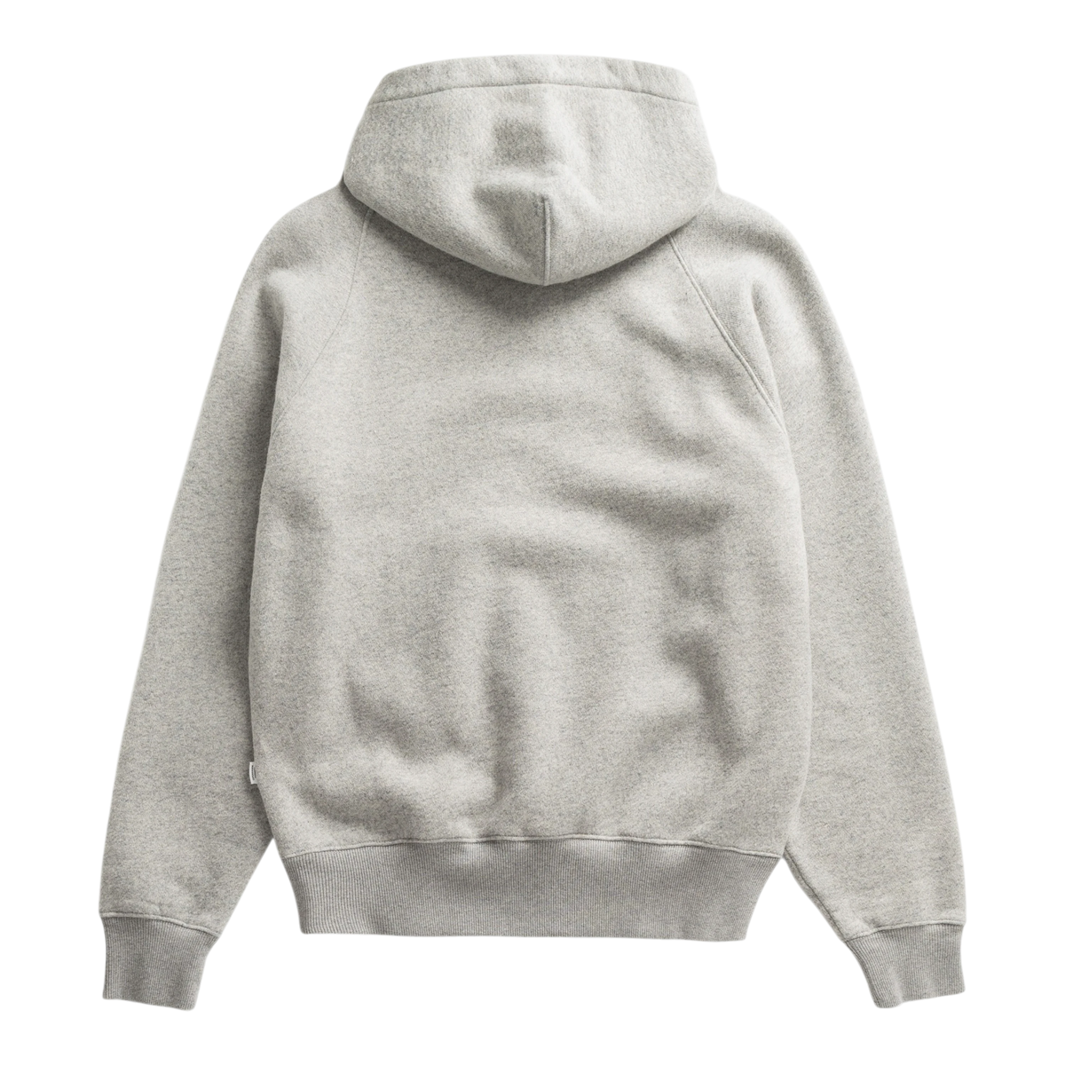 Norse Projects - Kerid Relaxed Cotton Wool Hoodie - Grey Melange Hettegenser Norse Projects 