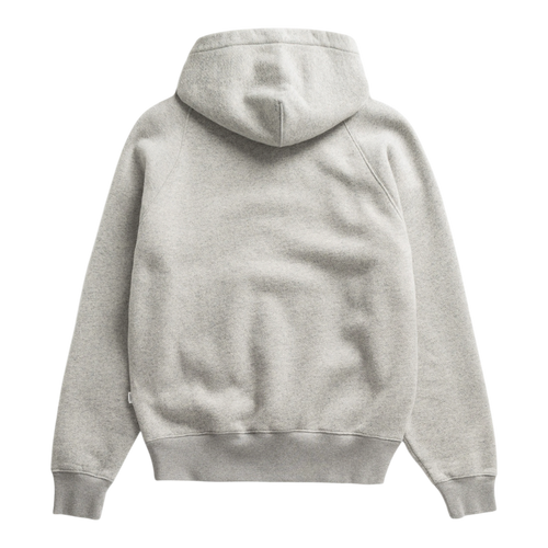 Norse Projects - Kerid Relaxed Cotton Wool Hoodie - Grey Melange Hettegenser Norse Projects 