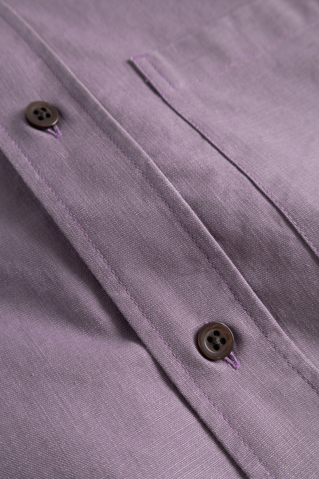 Norse Projects Kongshoved Cotton Faded Pigment Dyed Relaxed Shirt - Vintage Violet Shirt Norse Projects 