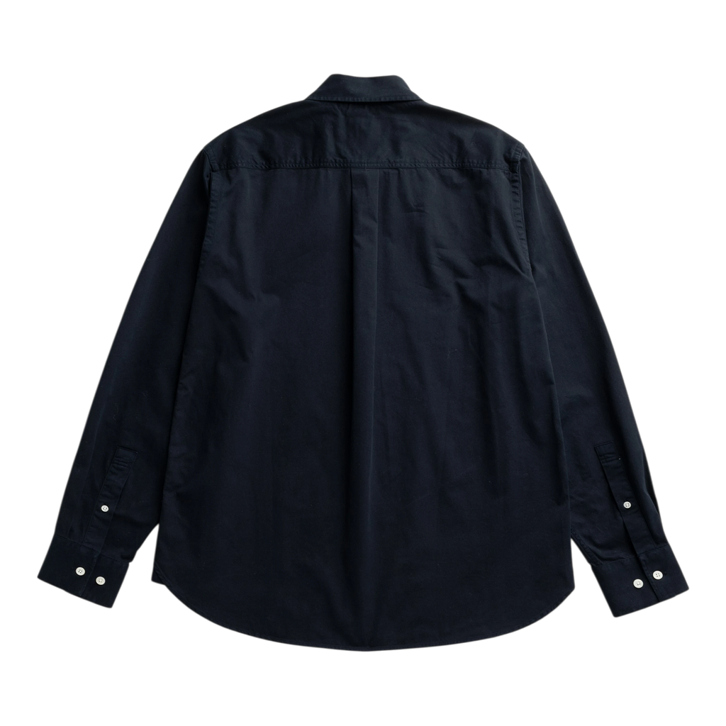 Norse Projects - Kongshoved Cotton Twill Gmd Relaxed Shirt - Dark Navy Skjorte Norse Projects 