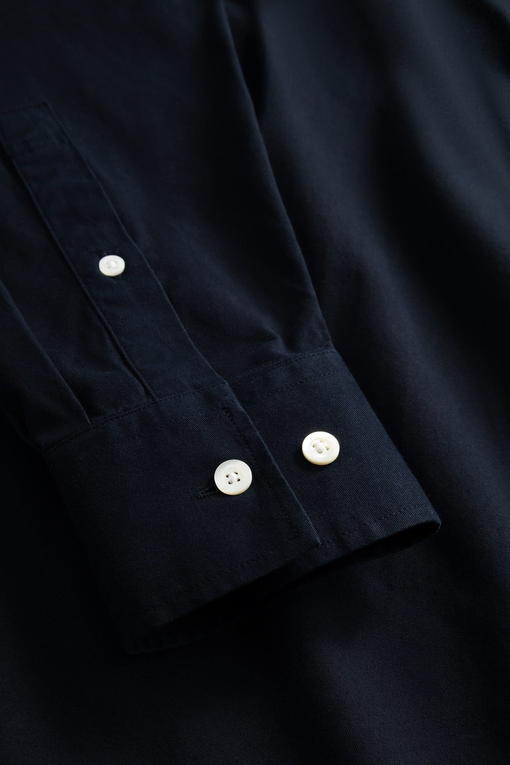 Norse Projects - Kongshoved Cotton Twill Gmd Relaxed Shirt - Dark Navy Skjorte Norse Projects 