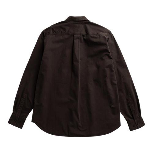 Norse Projects - Kongshoved Cotton Twill Gmd Relaxed Shirt - Delicioso Brown Skjorte Norse Projects 