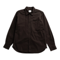 Norse Projects - Kongshoved Cotton Twill Gmd Relaxed Shirt - Delicioso Brown Skjorte Norse Projects 