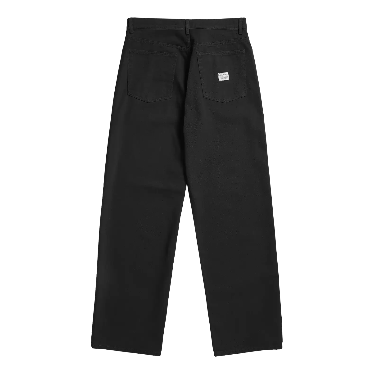 Norse Projects Korshavn Relaxed 5 Pocket Heavy Twill - Black Pants Norse Projects 