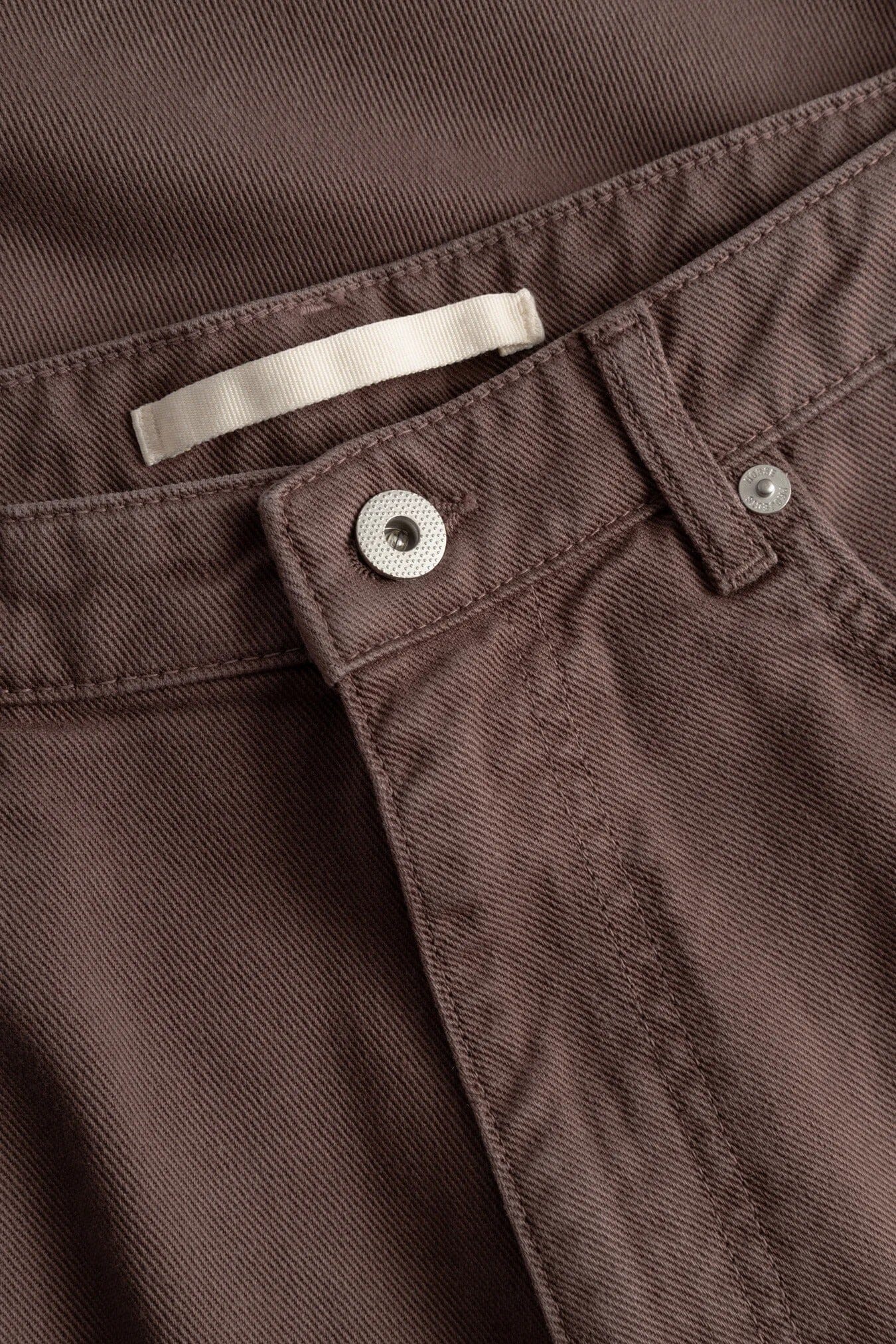 Norse Projects Korshavn Relaxed 5 Pocket Heavy Twill - Peppercorn Pants Norse Projects 