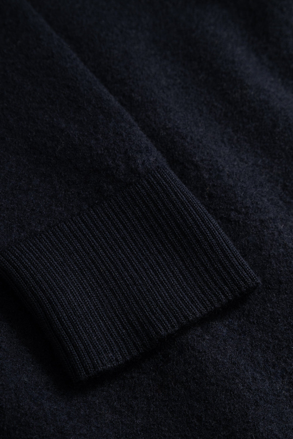 Norse Projects - Kragholm Boiled Wool Crewneck - Dark Navy Genser Norse Projects 