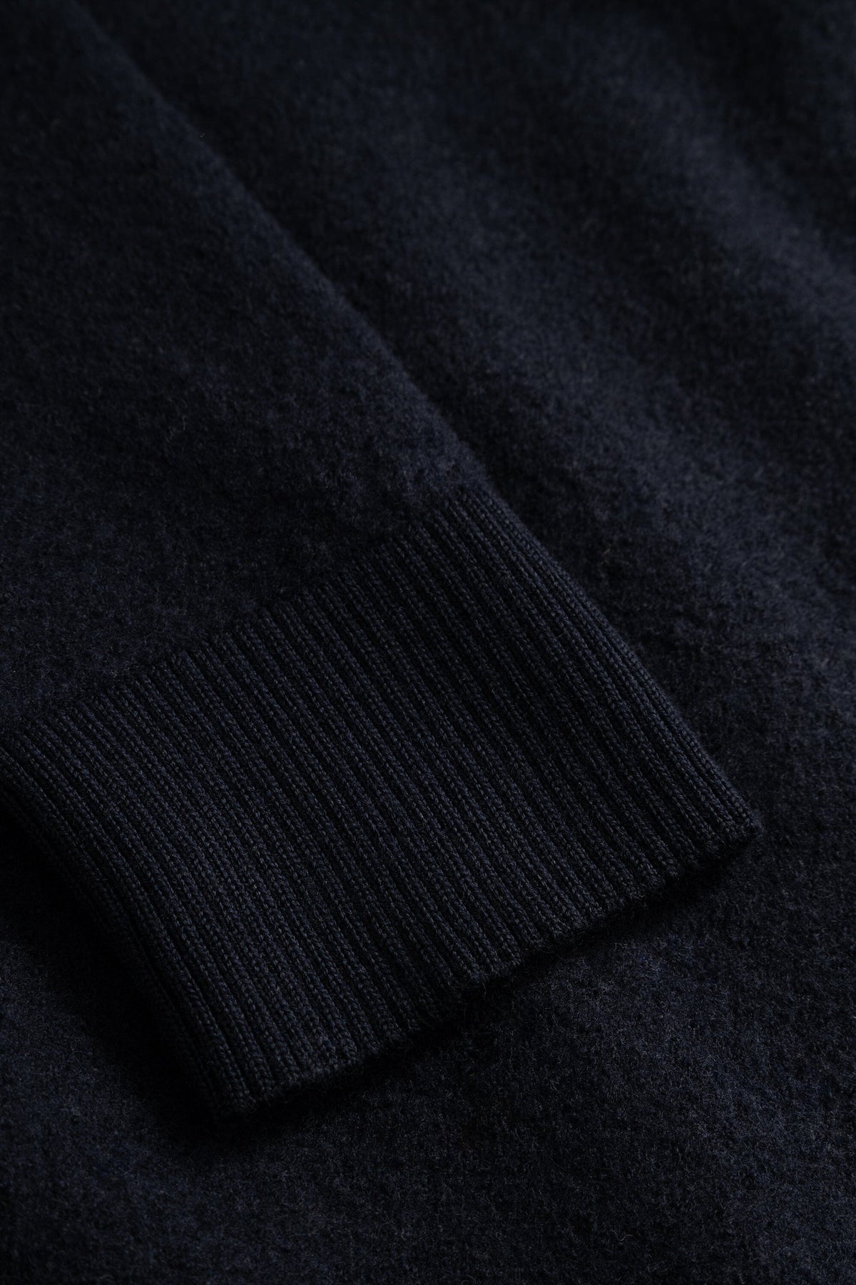 Norse Projects - Kragholm Boiled Wool Crewneck - Dark Navy Genser Norse Projects 