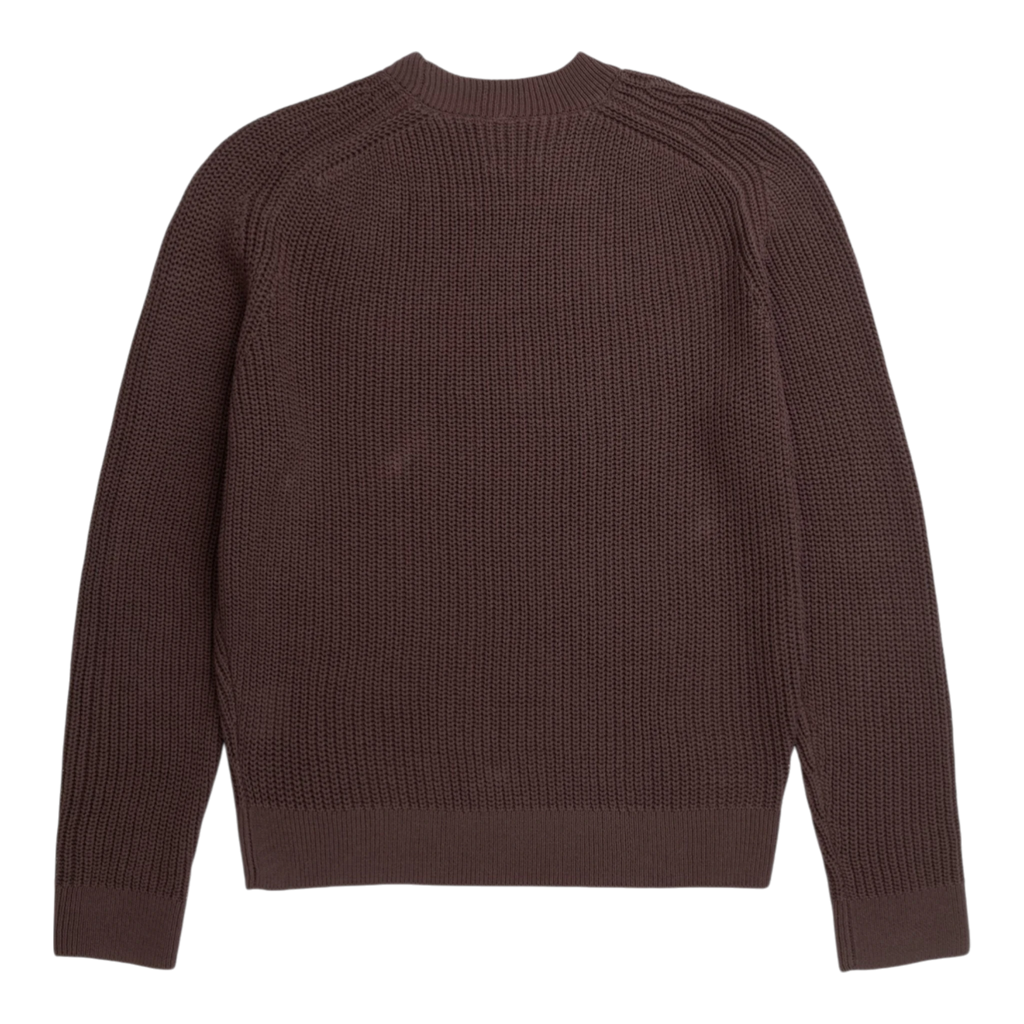 Norse Projects Limfjorden Cotton Paper Saddle Fishermen Sweater - Shale Sweater Norse Projects 