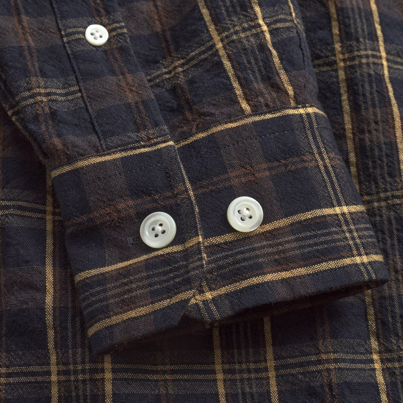 Norse Projects Mo Oversized Shirt - Dark Navy Check Shirt Norse Projects 