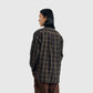Norse Projects Mo Oversized Shirt - Dark Navy Check Shirt Norse Projects 