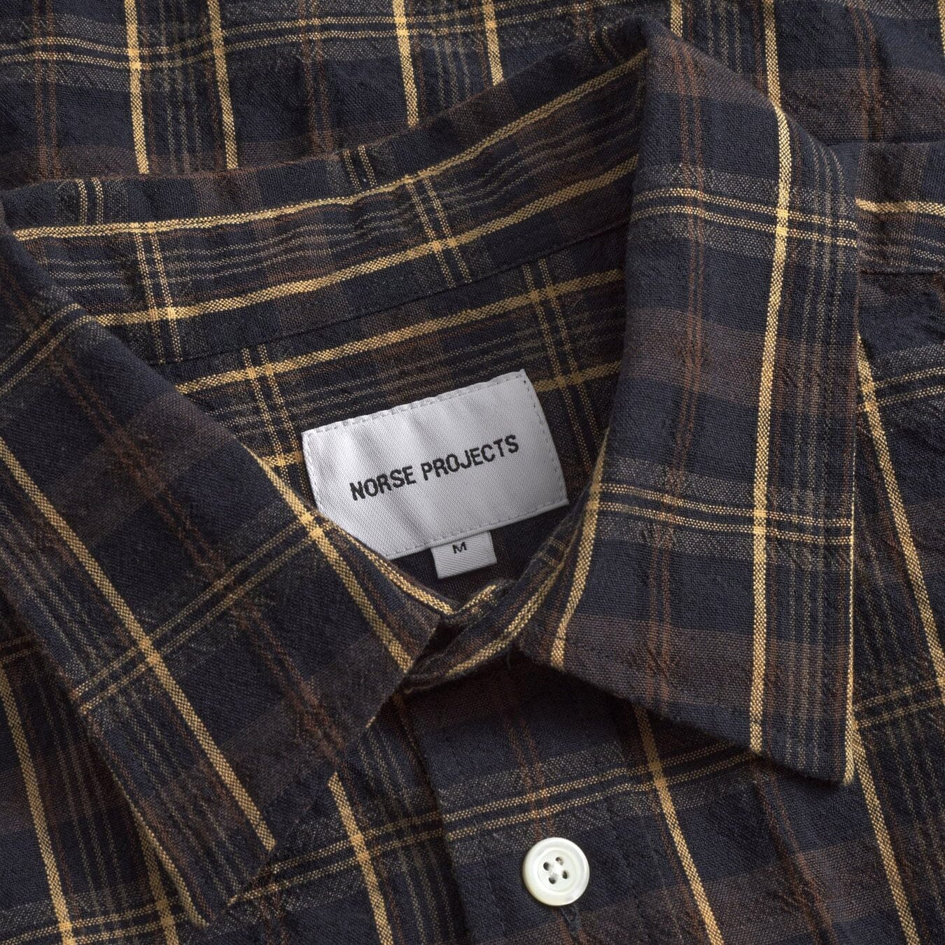 Norse Projects Mo Oversized Shirt - Dark Navy Check Shirt Norse Projects 
