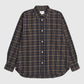 Norse Projects Mo Oversized Shirt - Dark Navy Check Shirt Norse Projects 