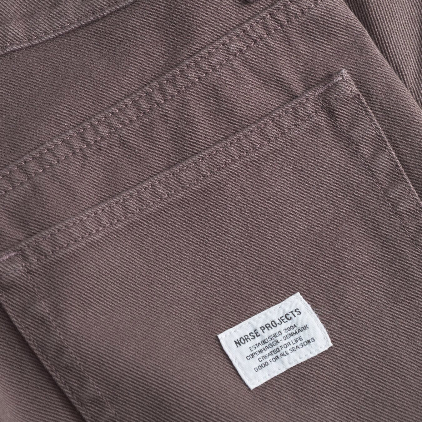 Norse Projects Mogens Relaxed Pant - Seal Brown Pants Norse Projects 