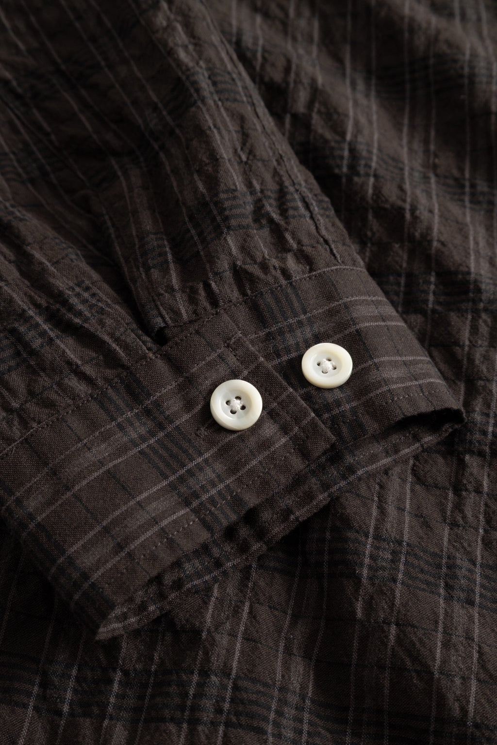 Norse Projects Mols Hunting Check Shirt - Delicioso Brown Shirt Norse Projects 