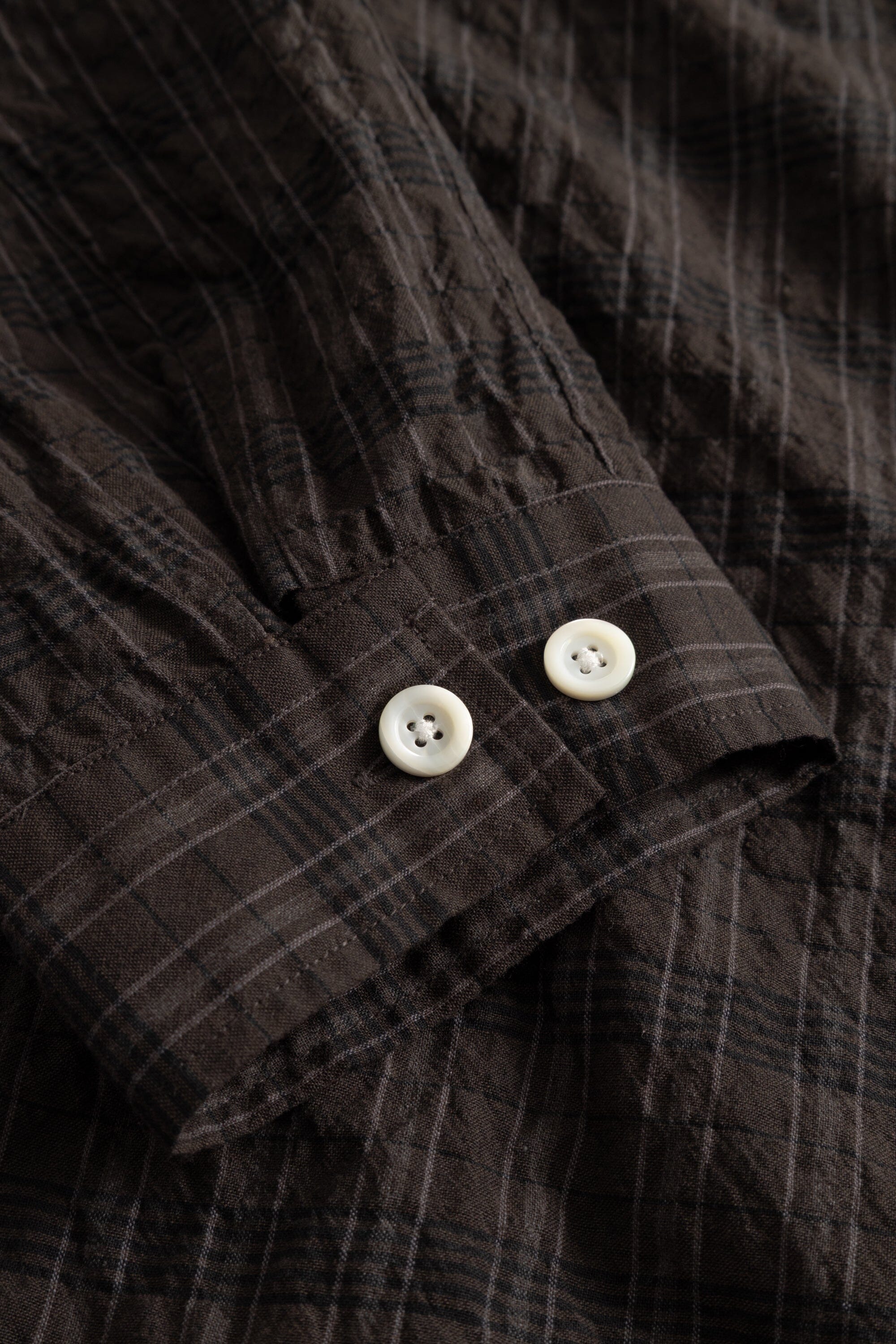 Norse Projects Mols Hunting Check Shirt - Delicioso Brown Shirt Norse Projects 