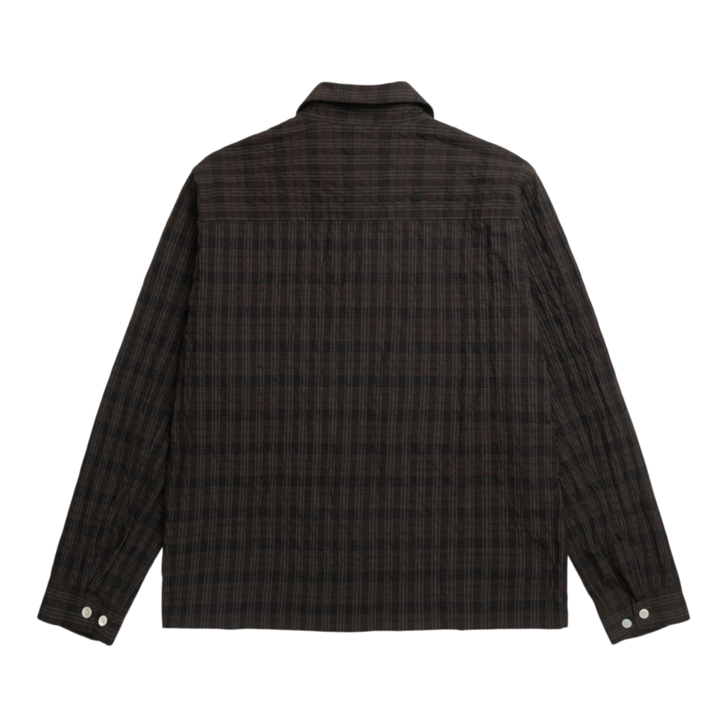 Norse Projects Mols Hunting Check Shirt - Delicioso Brown Shirt Norse Projects 