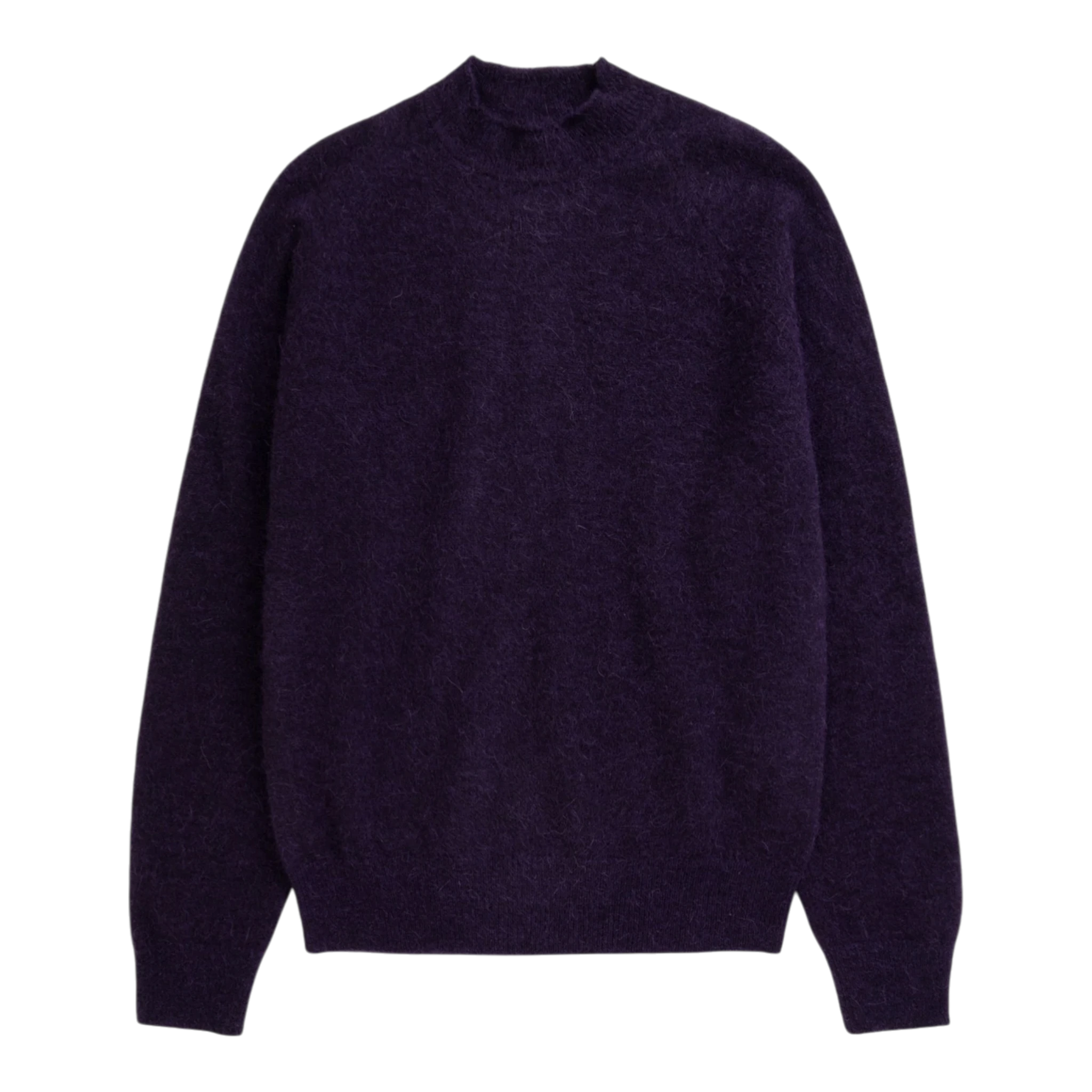 Norse Projects Nordrevik Baby Alpaca Sweater - Vintage Violet Sweater Norse Projects 