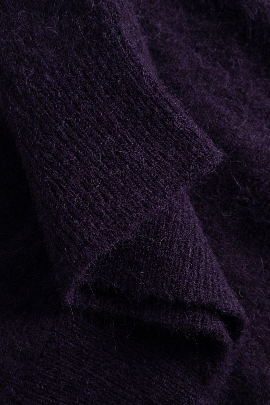 Norse Projects Nordrevik Baby Alpaca Sweater - Vintage Violet Sweater Norse Projects 