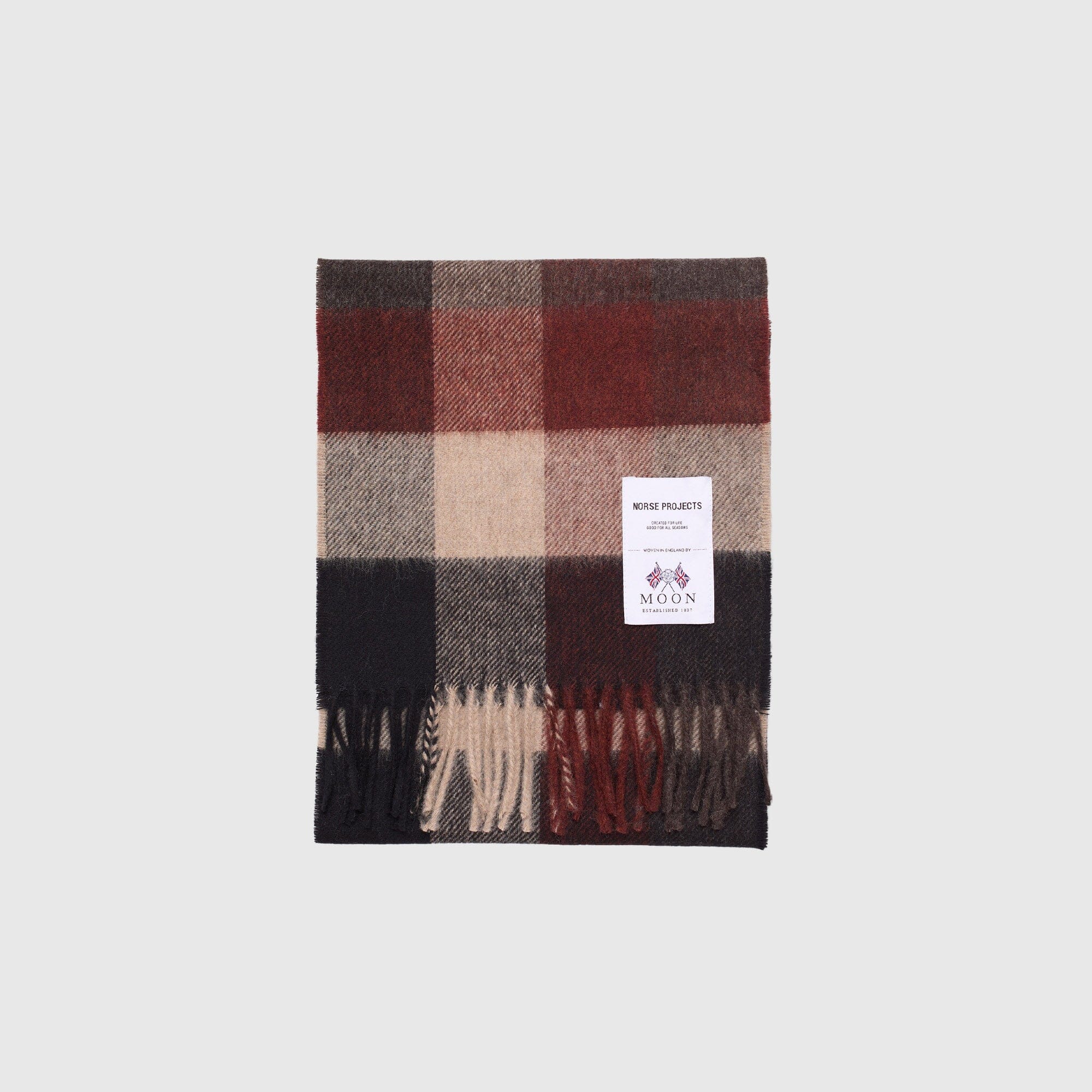 Norse Projects Norse Moon Scarf - Espresso Scarf Norse Projects 