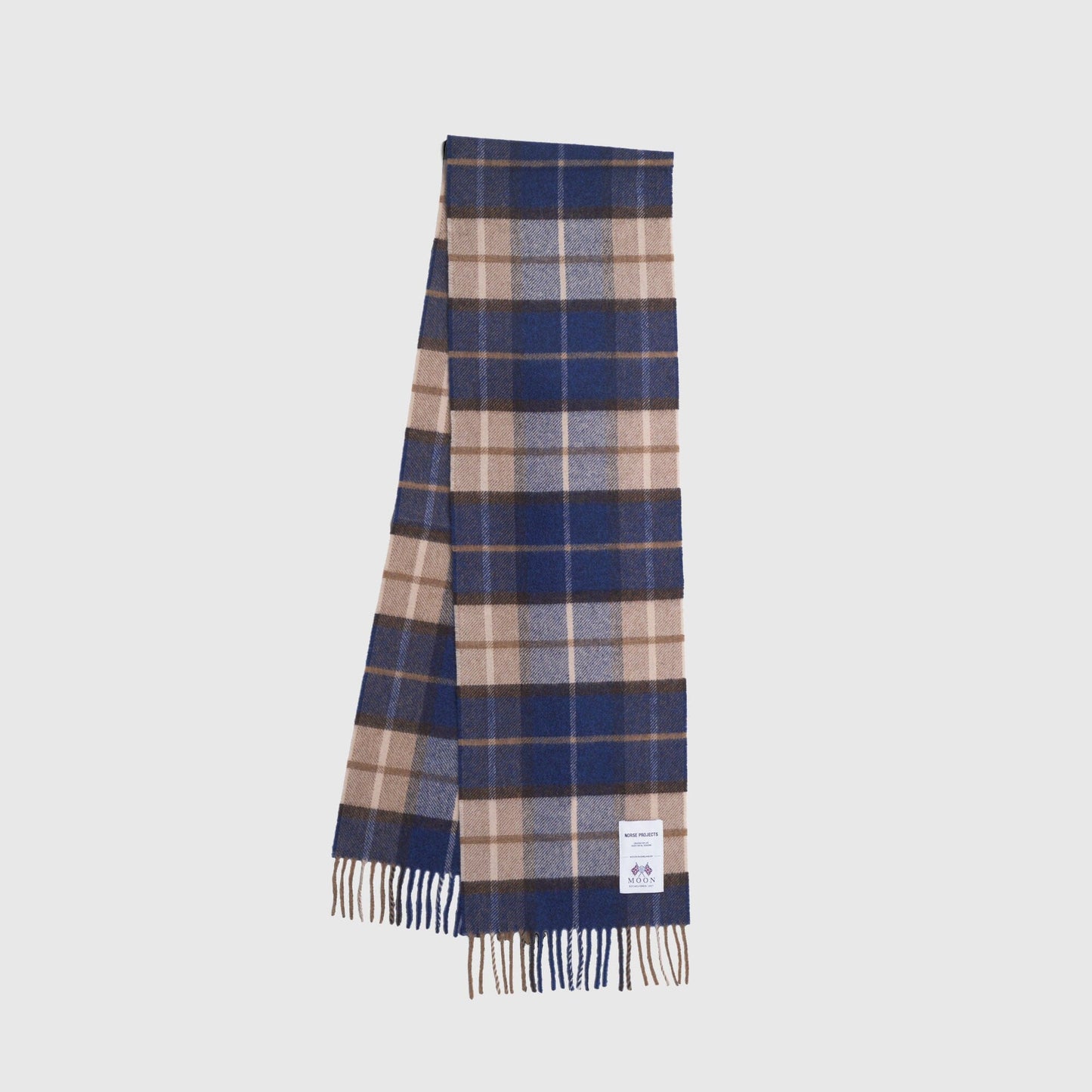 Norse Projects Norse Moon Scarf - Estate Blue Gloves Norse Projects 
