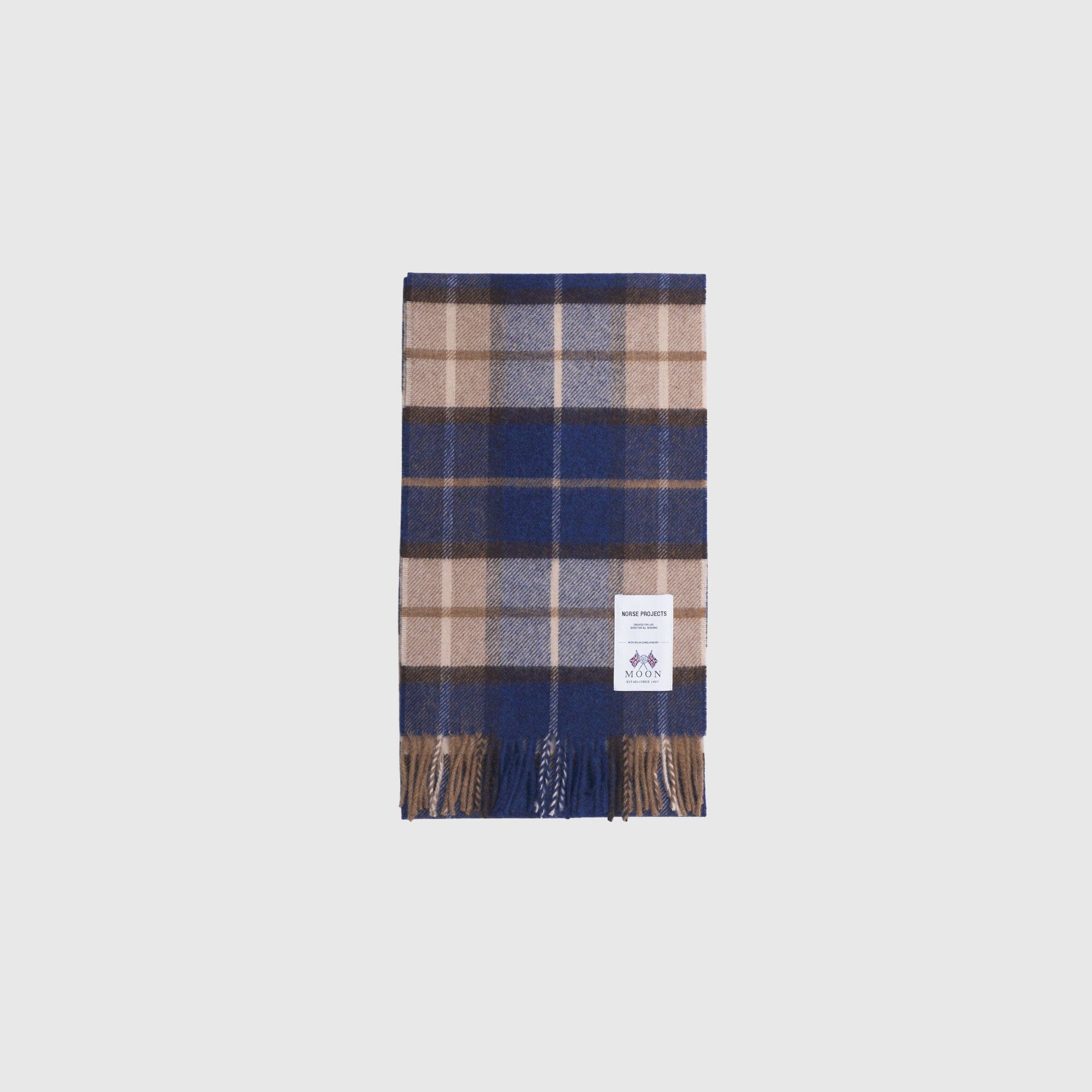 Norse Projects Norse Moon Scarf - Estate Blue Gloves Norse Projects 