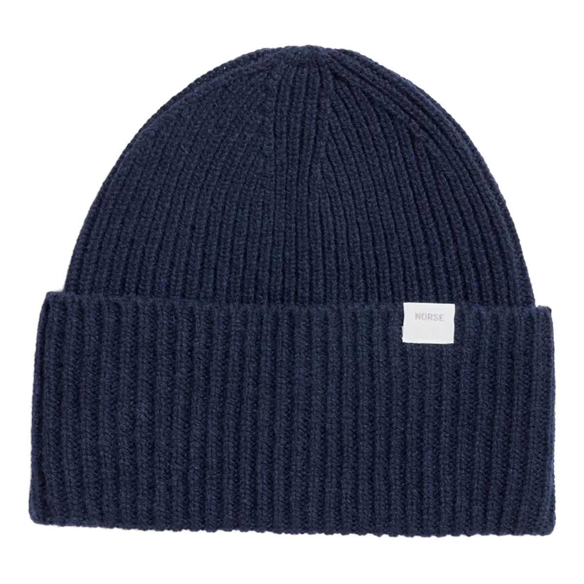 Norse Projects Norse Standard Merino Lambswool Beanie - Dark Navy Beanie Norse Projects 