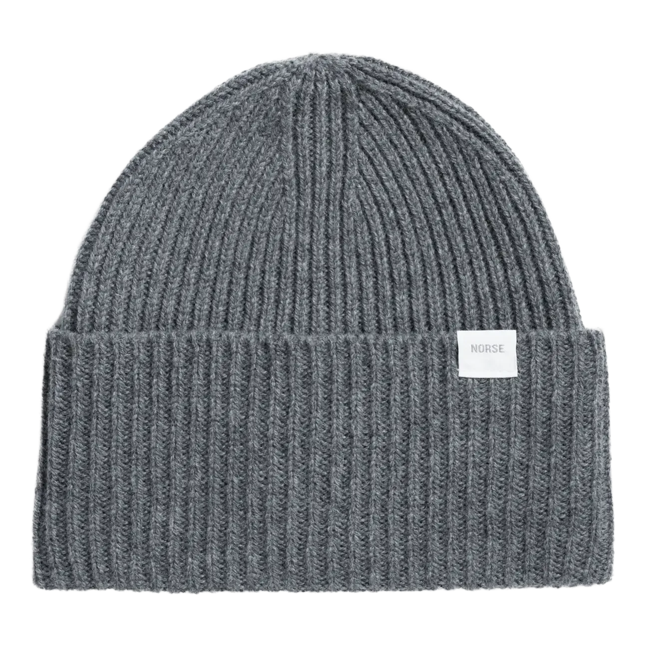 Norse Projects Norse Standard Merino Lambswool Beanie - Grey Melange Beanie Norse Projects 