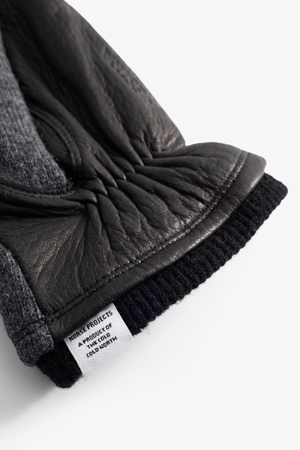 Norse Projects - Norse X Hestra Svante - Charcoal Grey Hansker Norse Projects 