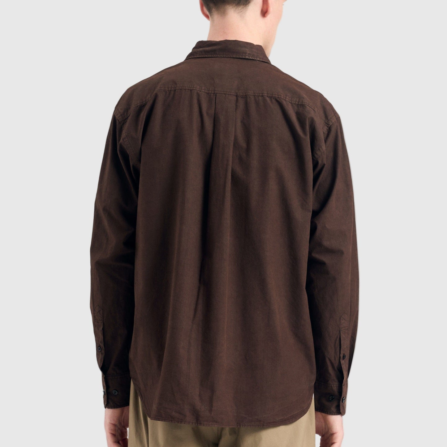 Norse Projects Ole Fatigue Shirt - Espresso Shirt Norse Projects 