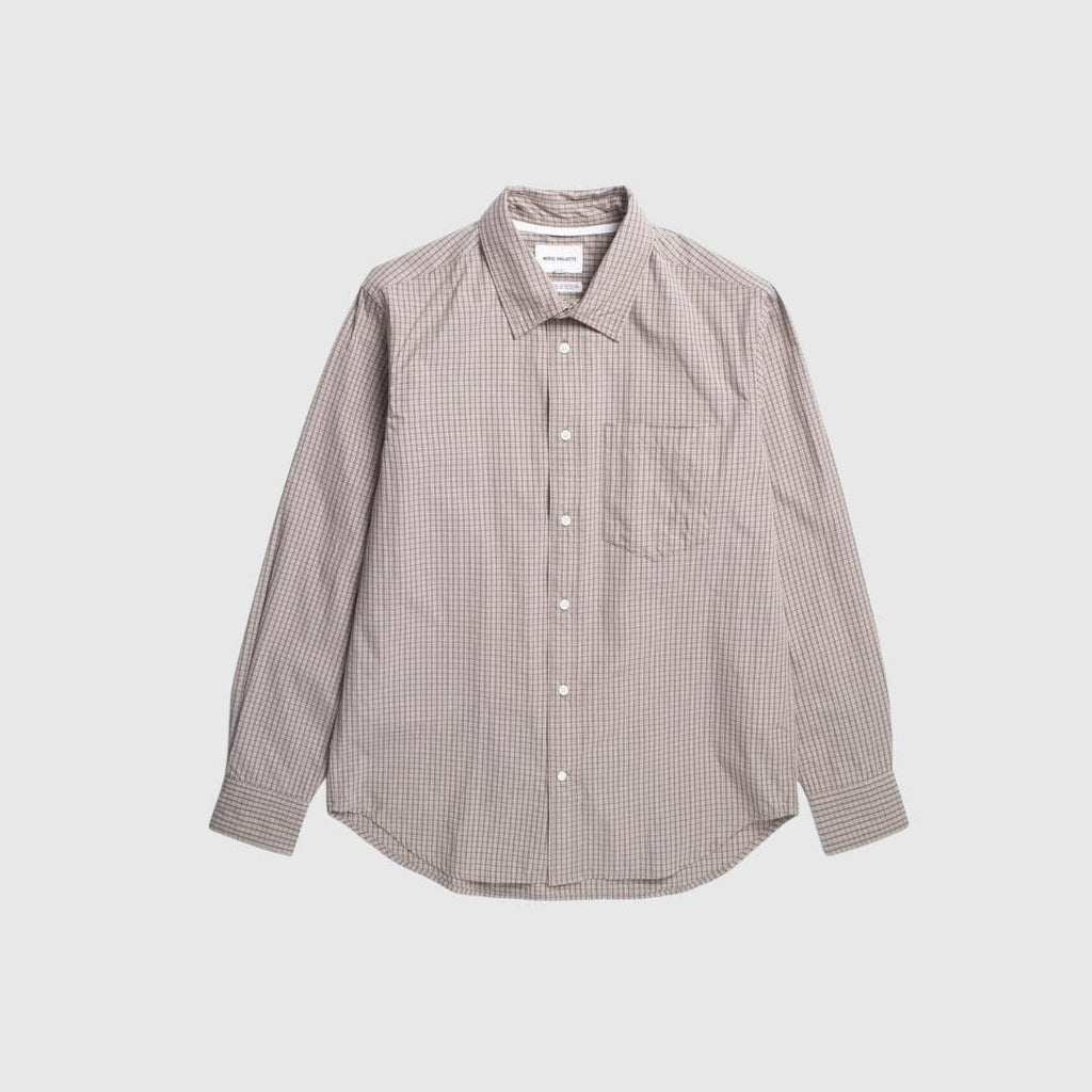 Norse Projects Ole Oversize Shirt - Walnut Shirt Norse Projects 