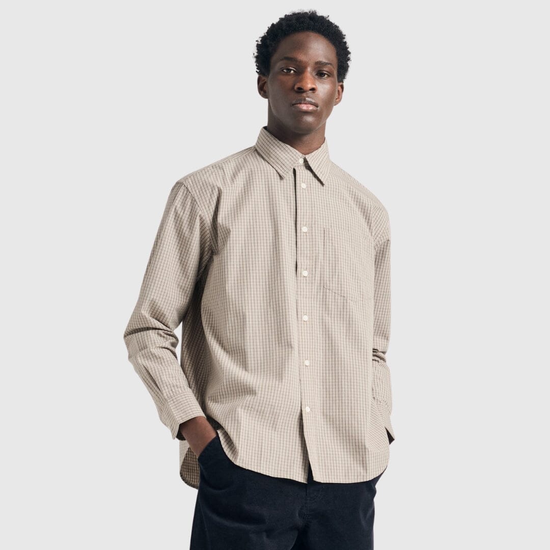 Norse Projects Ole Oversize Shirt - Walnut Shirt Norse Projects 
