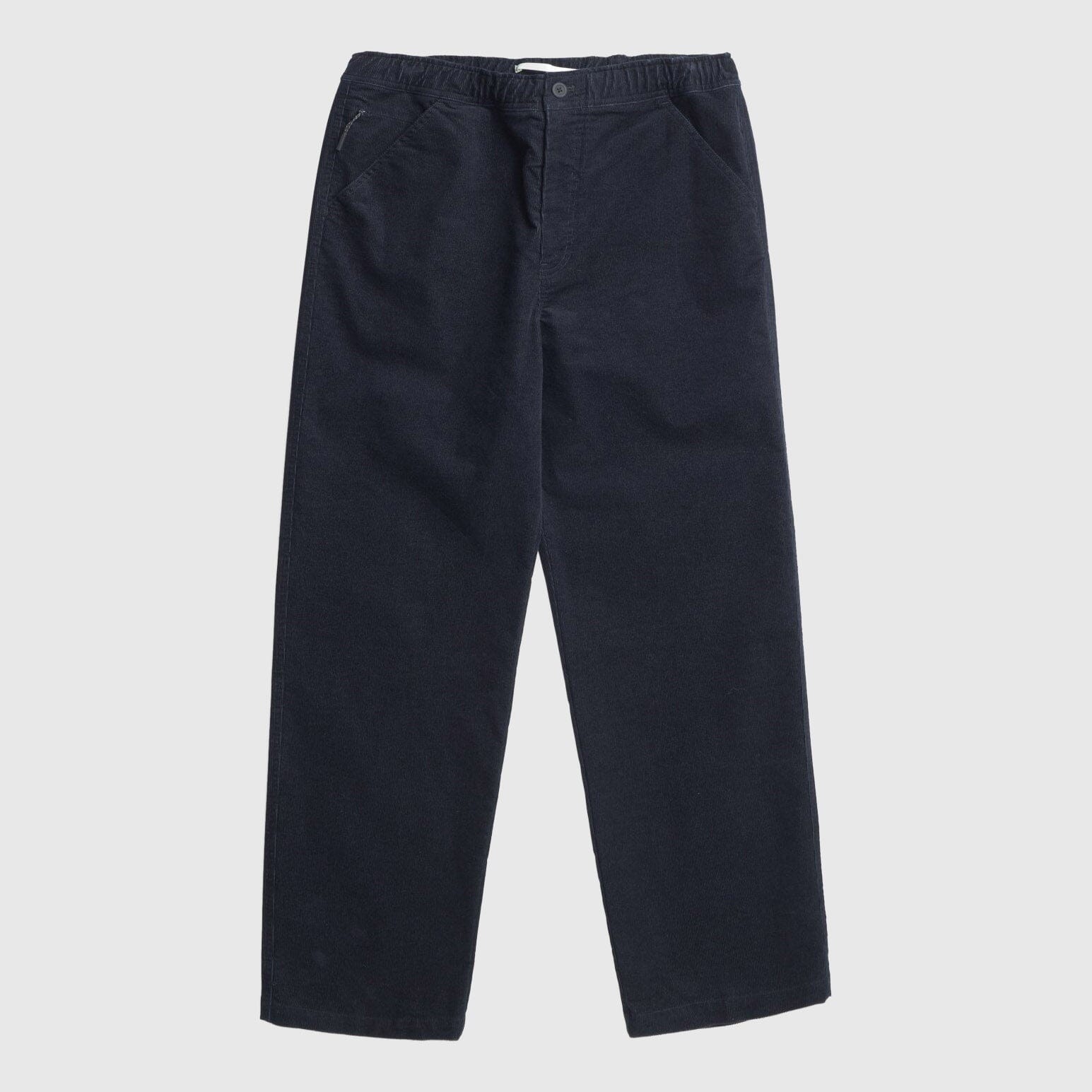 Norse Projects Ragnar 2.0 Relaxed Solotex Corduroy Pant - Dark Navy Pants Norse Projects 