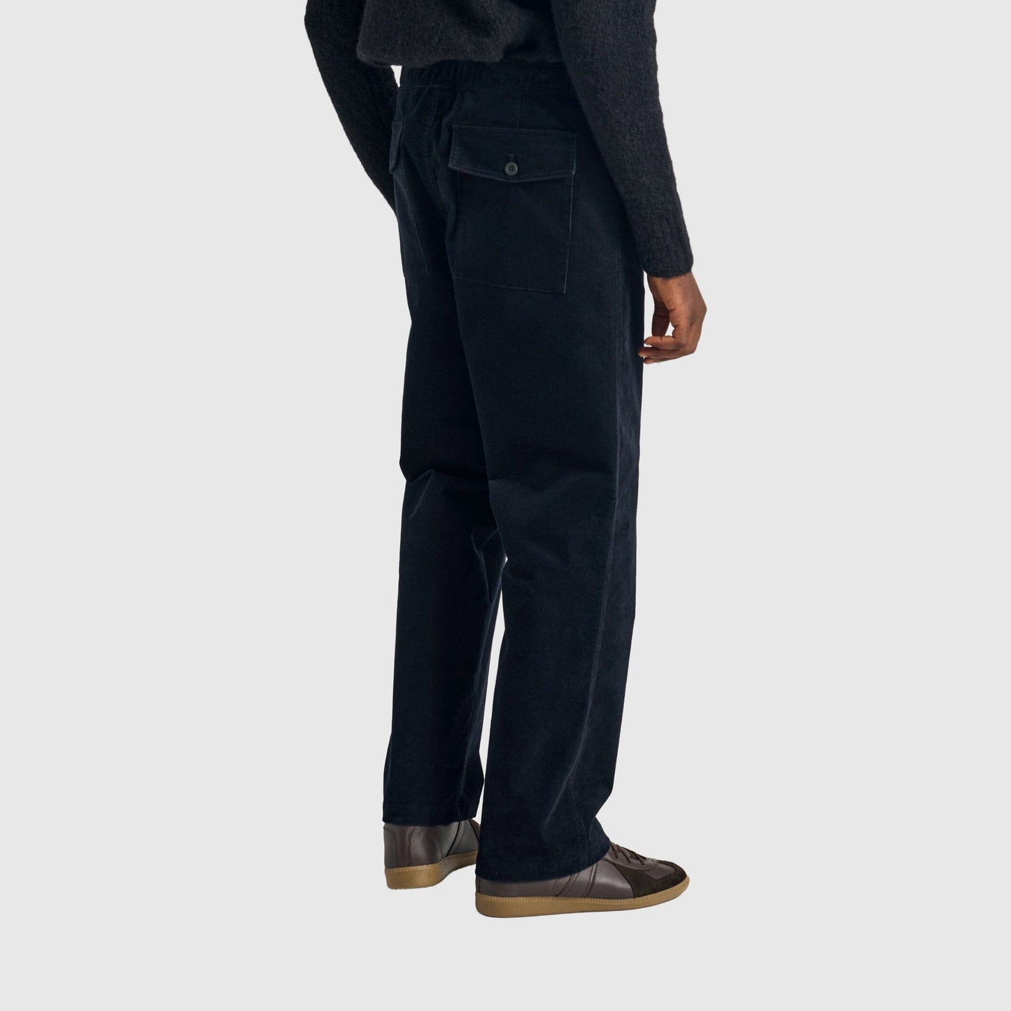 Norse Projects Ragnar 2.0 Relaxed Solotex Corduroy Pant - Dark Navy Pants Norse Projects 