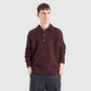 Norse Projects Rasmus Polo - Mahogany Knitwear Norse Projects 