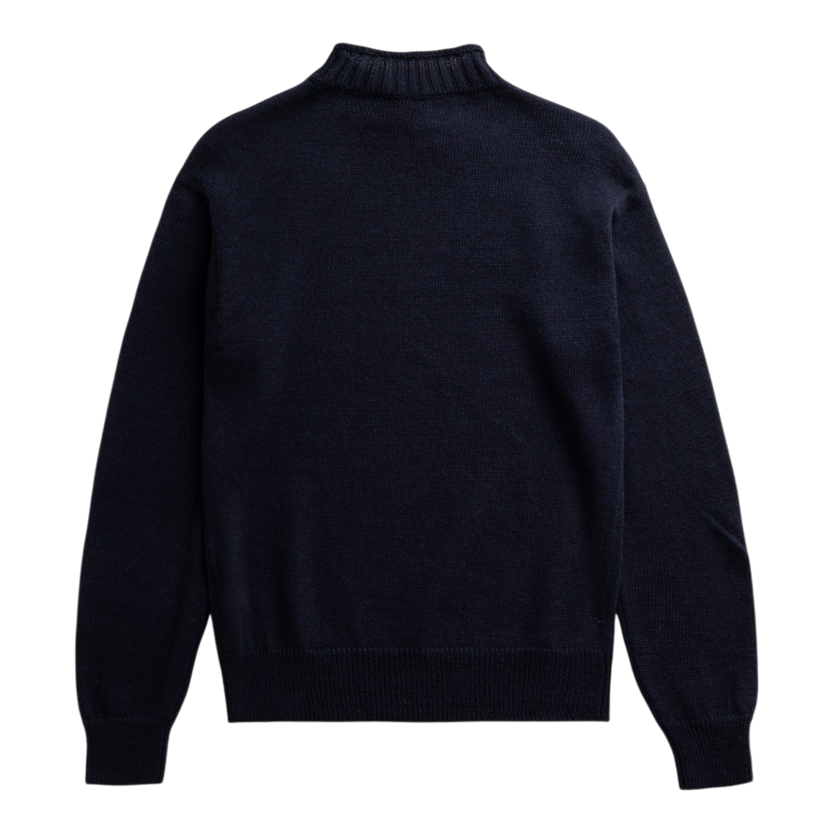 Norse Projects - Sagvatnet Wool Roll Neck Sweater - Dark Navy Genser Norse Projects 