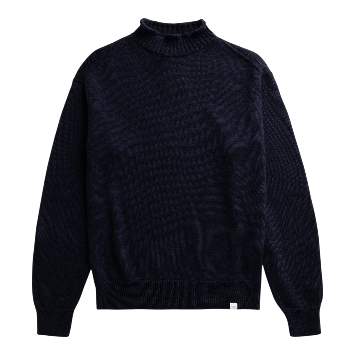 Norse Projects - Sagvatnet Wool Roll Neck Sweater - Dark Navy Genser Norse Projects 