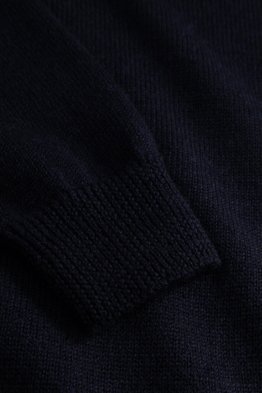 Norse Projects - Sagvatnet Wool Roll Neck Sweater - Dark Navy Genser Norse Projects 