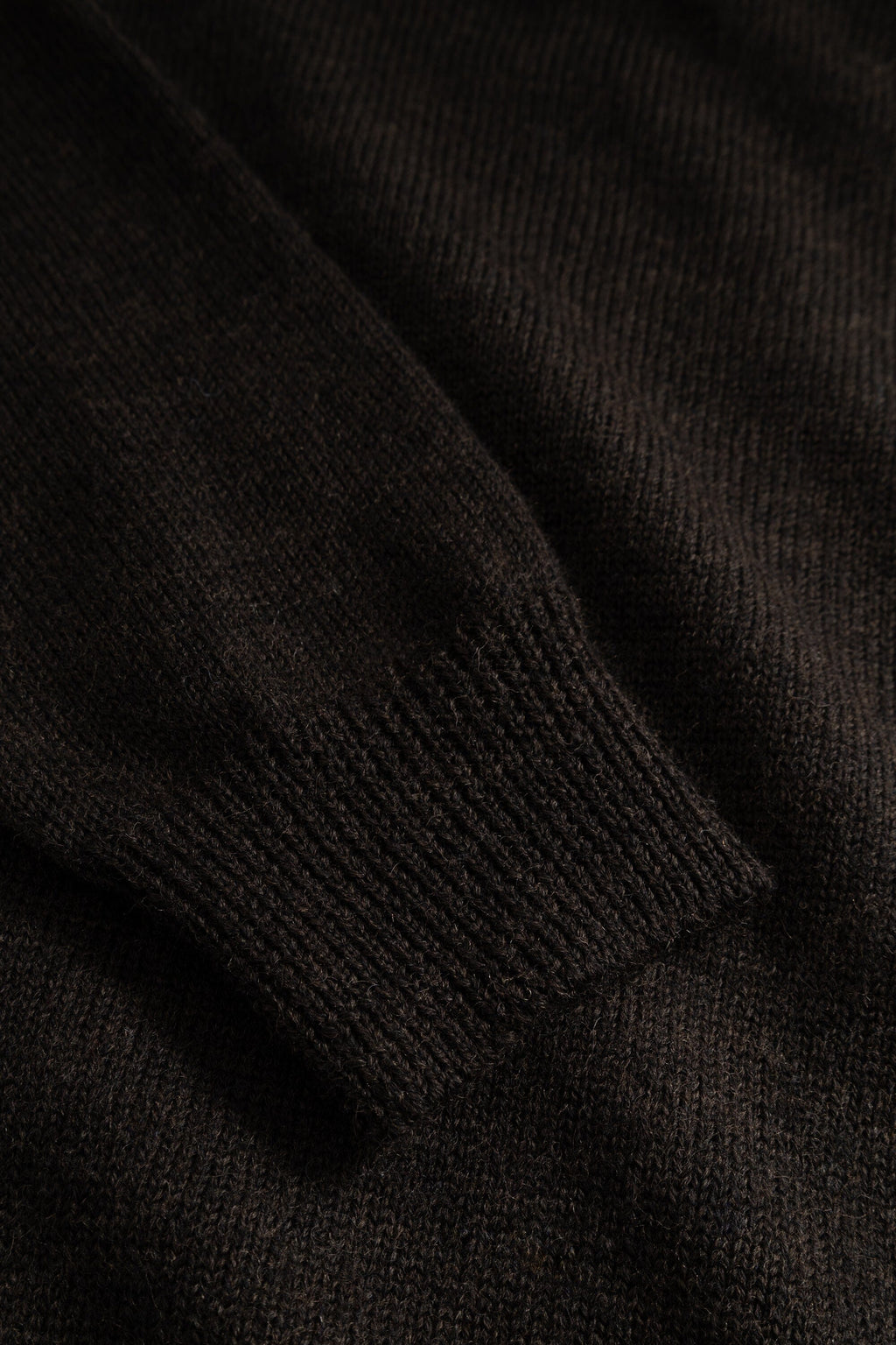 Norse Projects - Sagvatnet Wool Roll Neck Sweater - Delicioso Brown Genser Norse Projects 