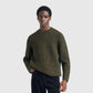 Norse Projects Sigurd Crew Neck - Olive Night Knitwear Norse Projects 