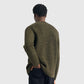 Norse Projects Sigurd Crew Neck - Olive Night Knitwear Norse Projects 