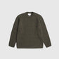 Norse Projects Sigurd Crew Neck - Olive Night Knitwear Norse Projects 