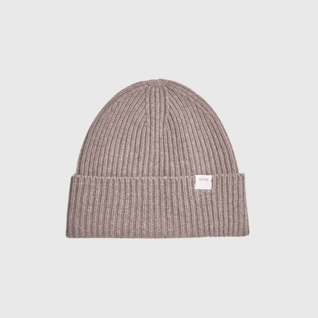 Norse Projects Standard Merino Lambswool Beanie - Clay Norse Projects 