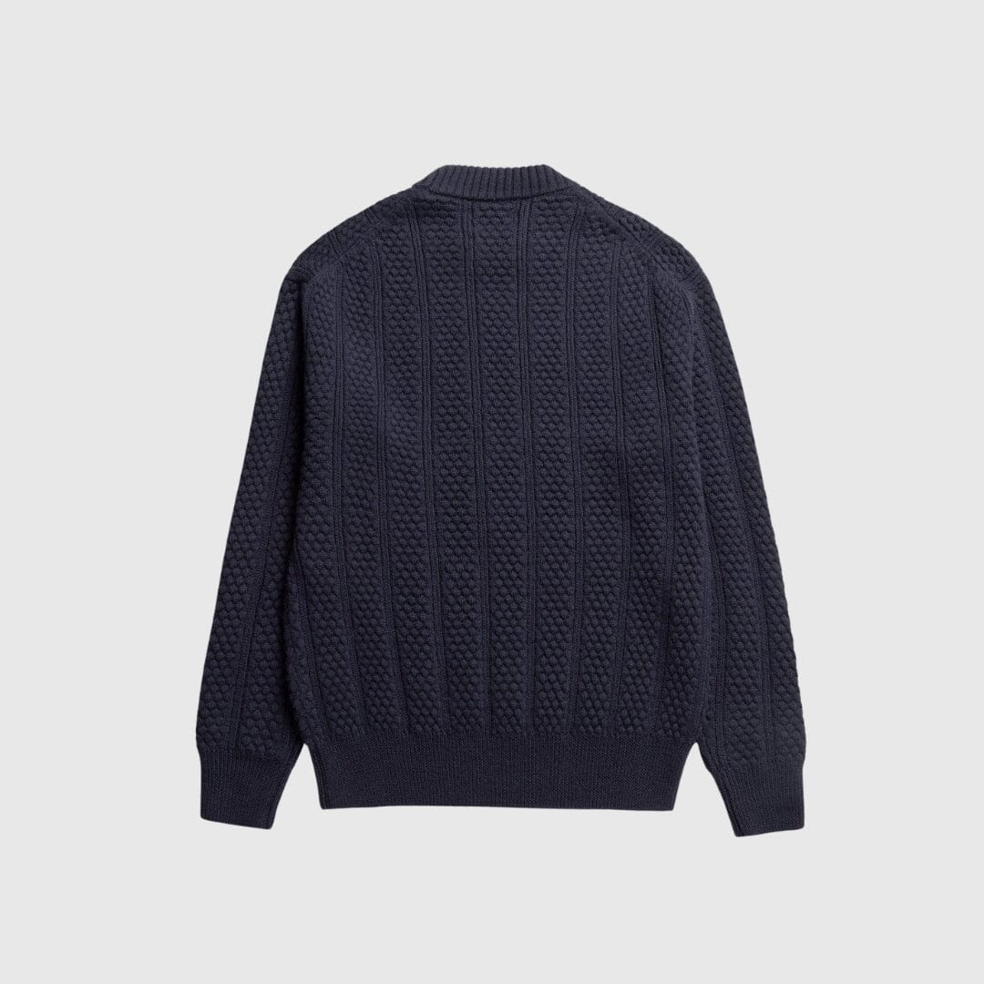 Norse Projects Storm Crewneck - Dark Navy Knitwear Norse Projects 