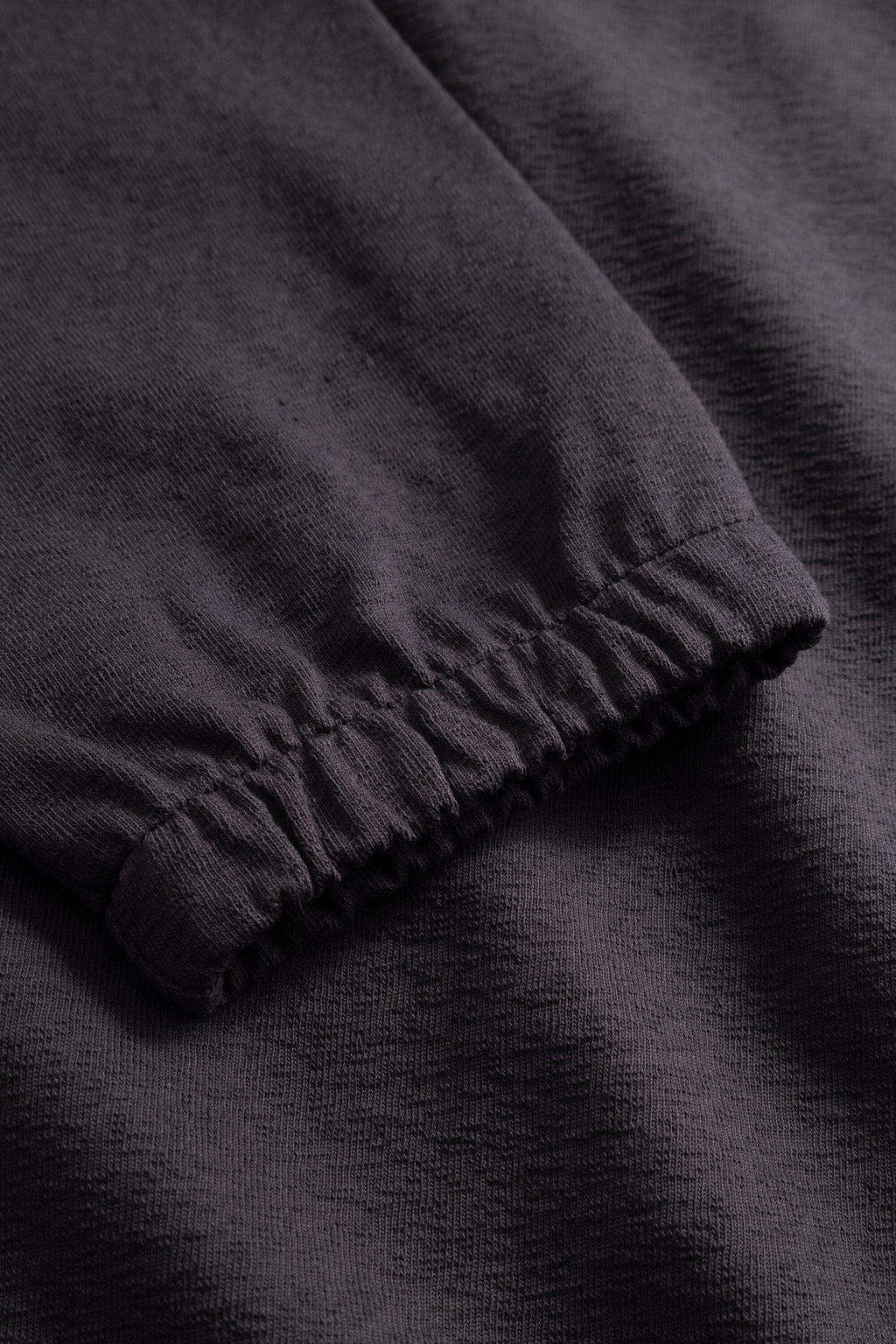 Norse Projects - Sylane Relaxed Light Pile Jersey Polo - Darkest Purple Genser Norse Projects 