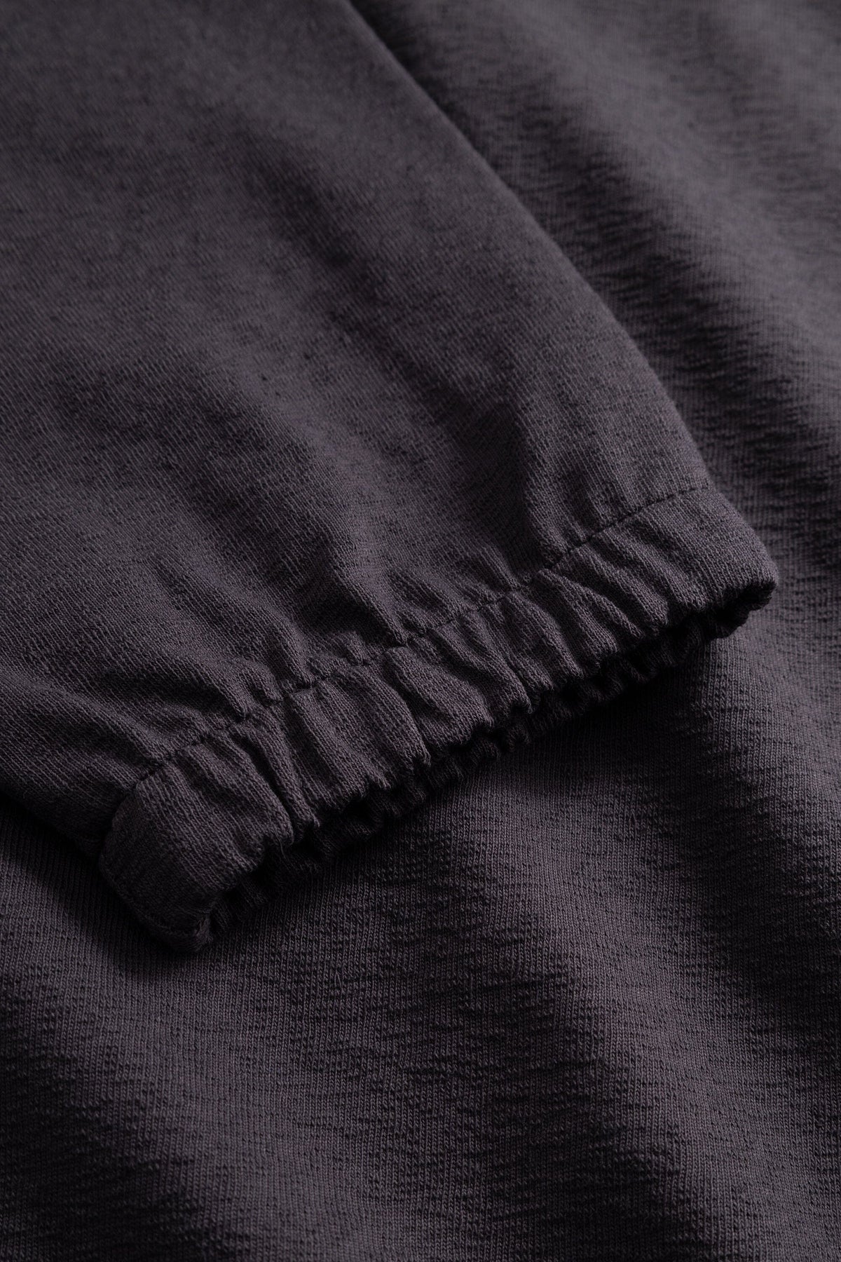 Norse Projects - Sylane Relaxed Light Pile Jersey Polo - Darkest Purple Genser Norse Projects 