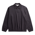Norse Projects - Sylane Relaxed Light Pile Jersey Polo - Darkest Purple Genser Norse Projects 