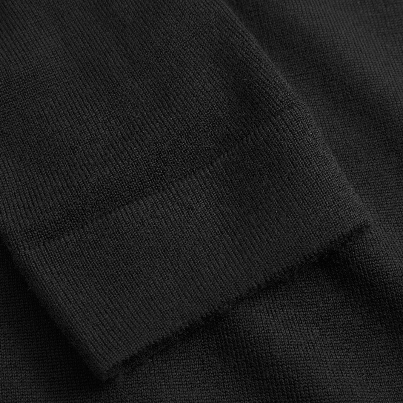 Norse Projects Tech Polo - Black Knitwear Norse Projects 