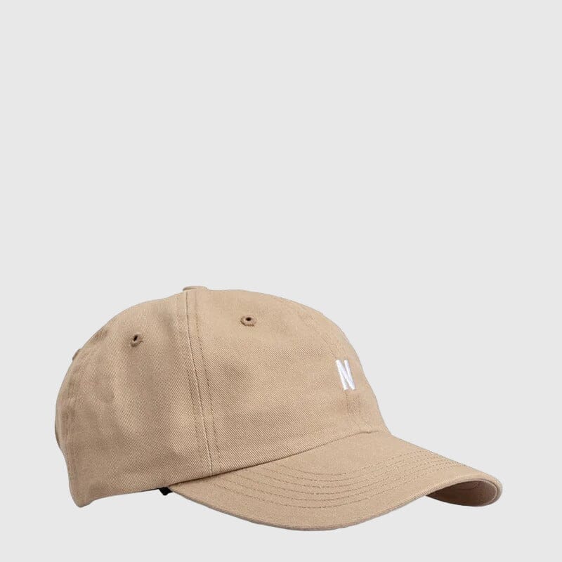 Norse Projects Twill Sports Cap - Utility Khaki Cap Norse Projects 