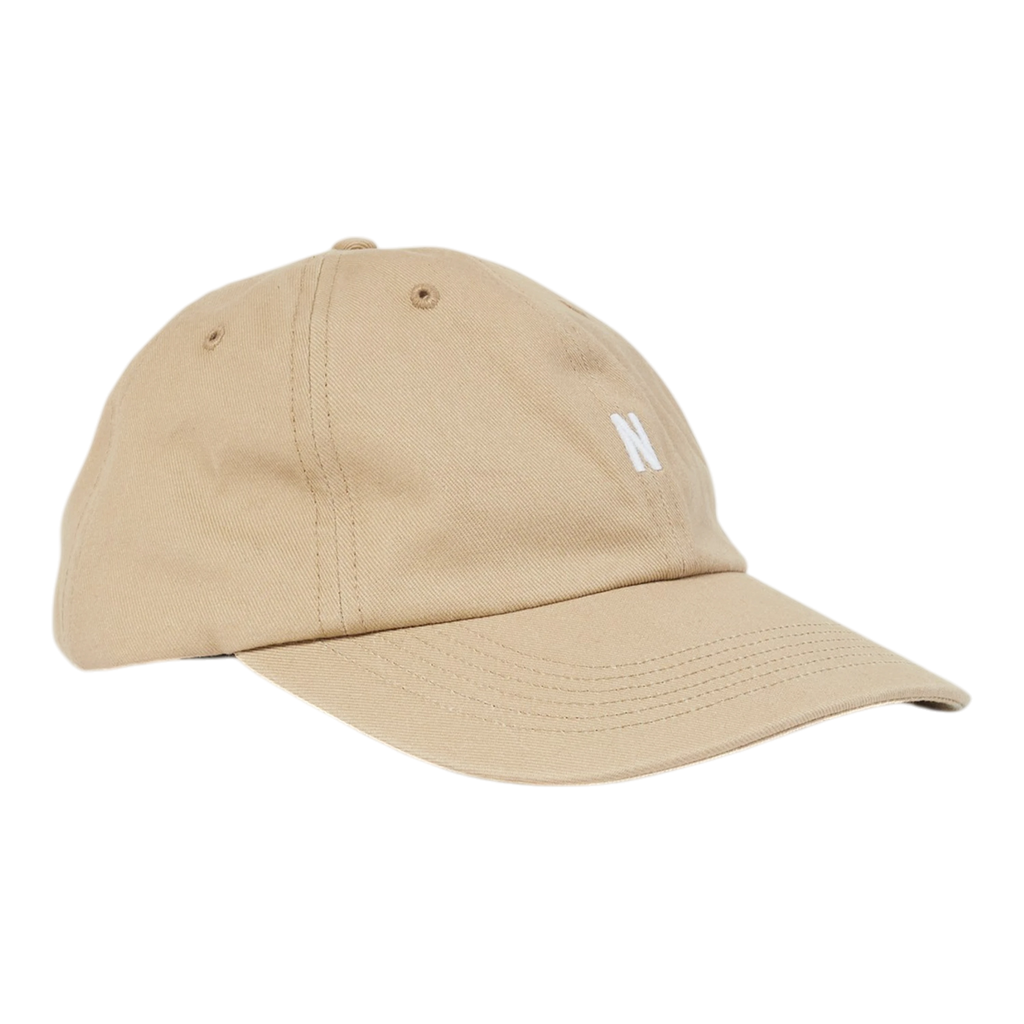 Norse Projects - Twill Sports Cap - Utility Khaki Caps Norse Projects 