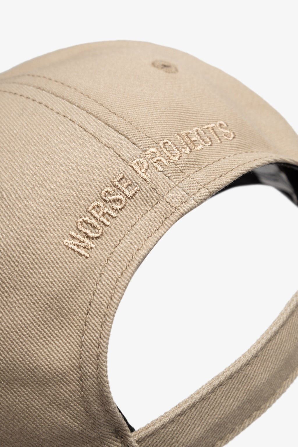 Norse Projects - Twill Sports Cap - Utility Khaki Caps Norse Projects 